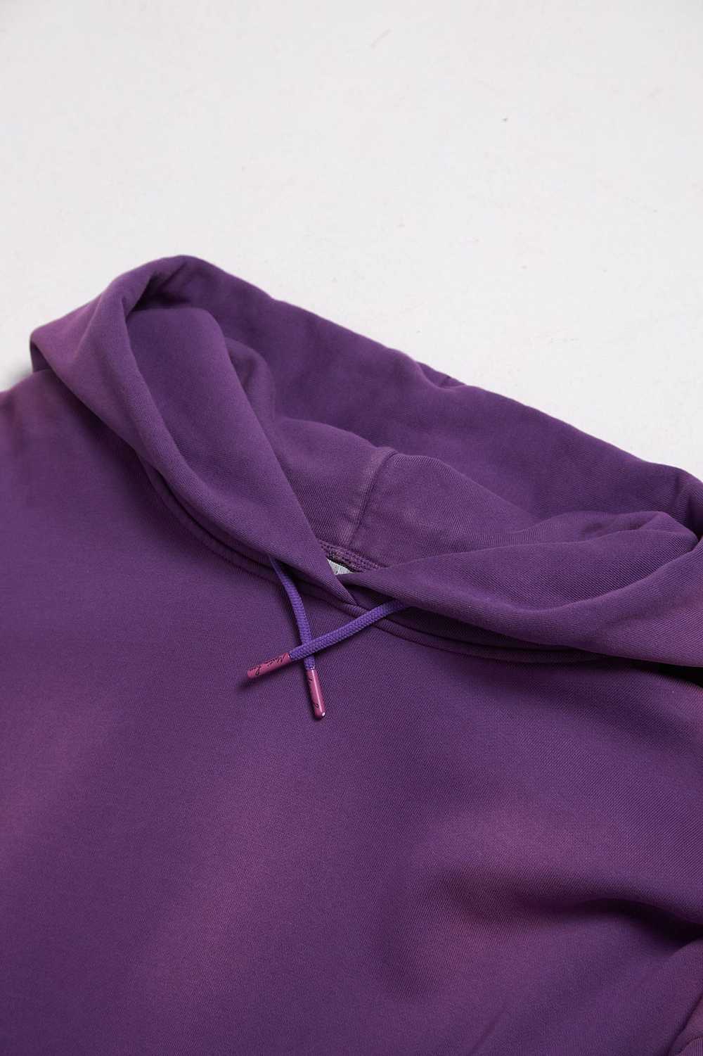 Martine Rose Purple Washed Logo Printed Cotton Ho… - image 3