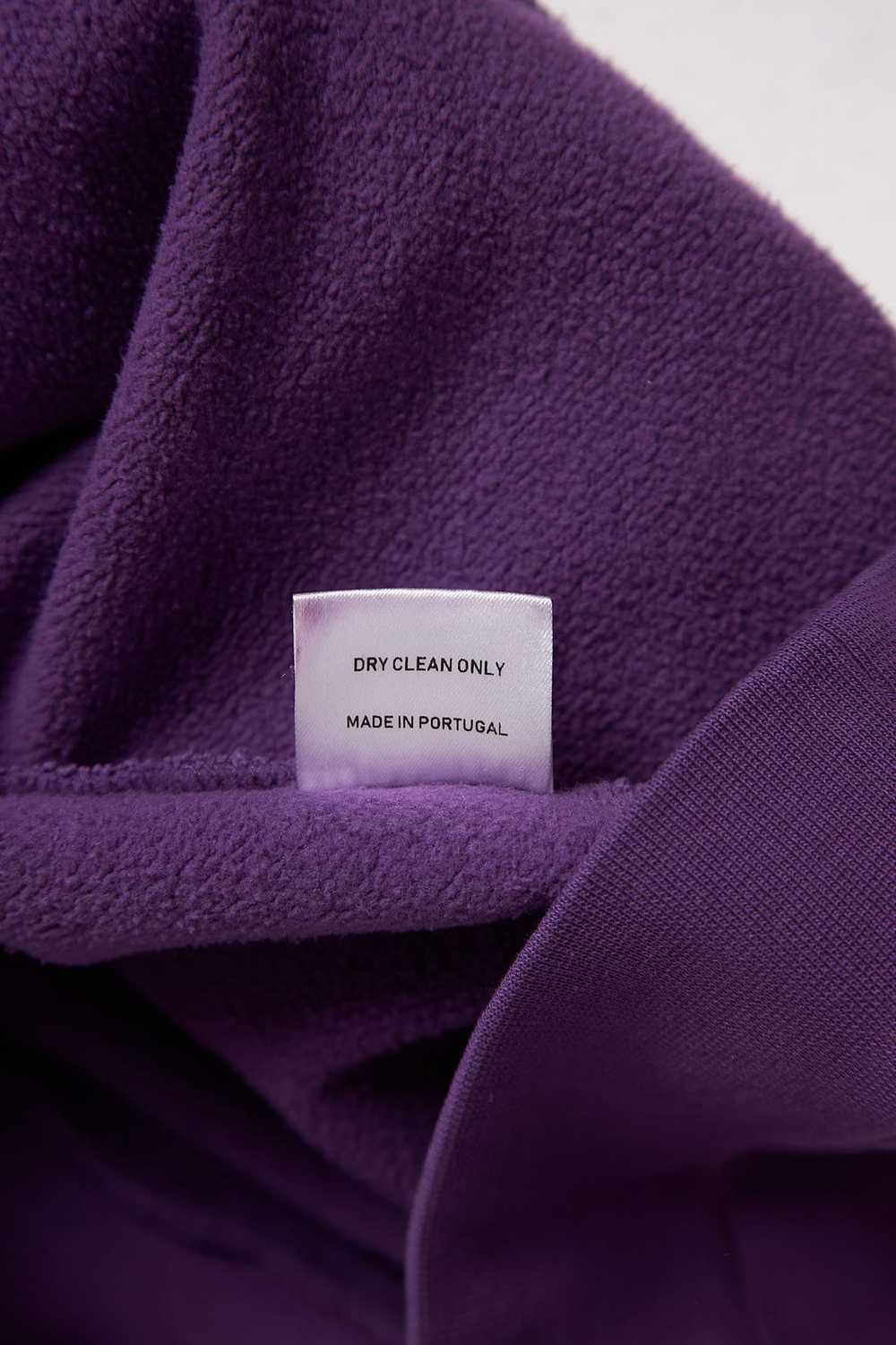 Martine Rose Purple Washed Logo Printed Cotton Ho… - image 6