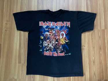 Band Tees × Iron Maiden × Vintage Vintage Y2K Iro… - image 1