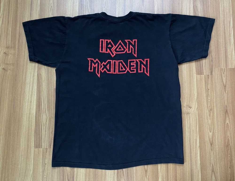 Band Tees × Iron Maiden × Vintage Vintage Y2K Iro… - image 3