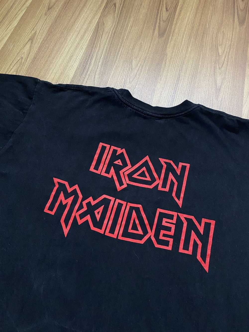 Band Tees × Iron Maiden × Vintage Vintage Y2K Iro… - image 4