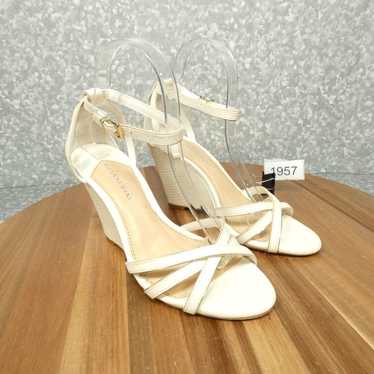 Vintage Gianni Bini Platform Wedge Shoes Womens 8… - image 1