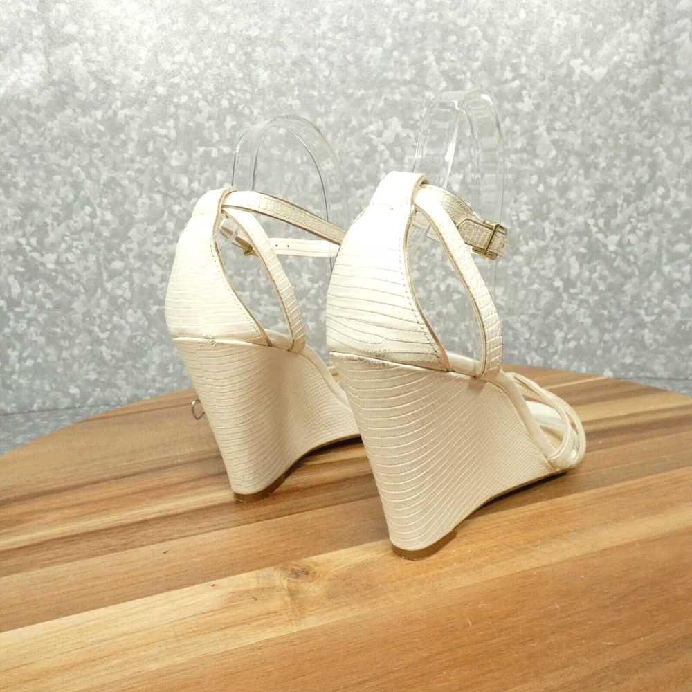 Vintage Gianni Bini Platform Wedge Shoes Womens 8… - image 3