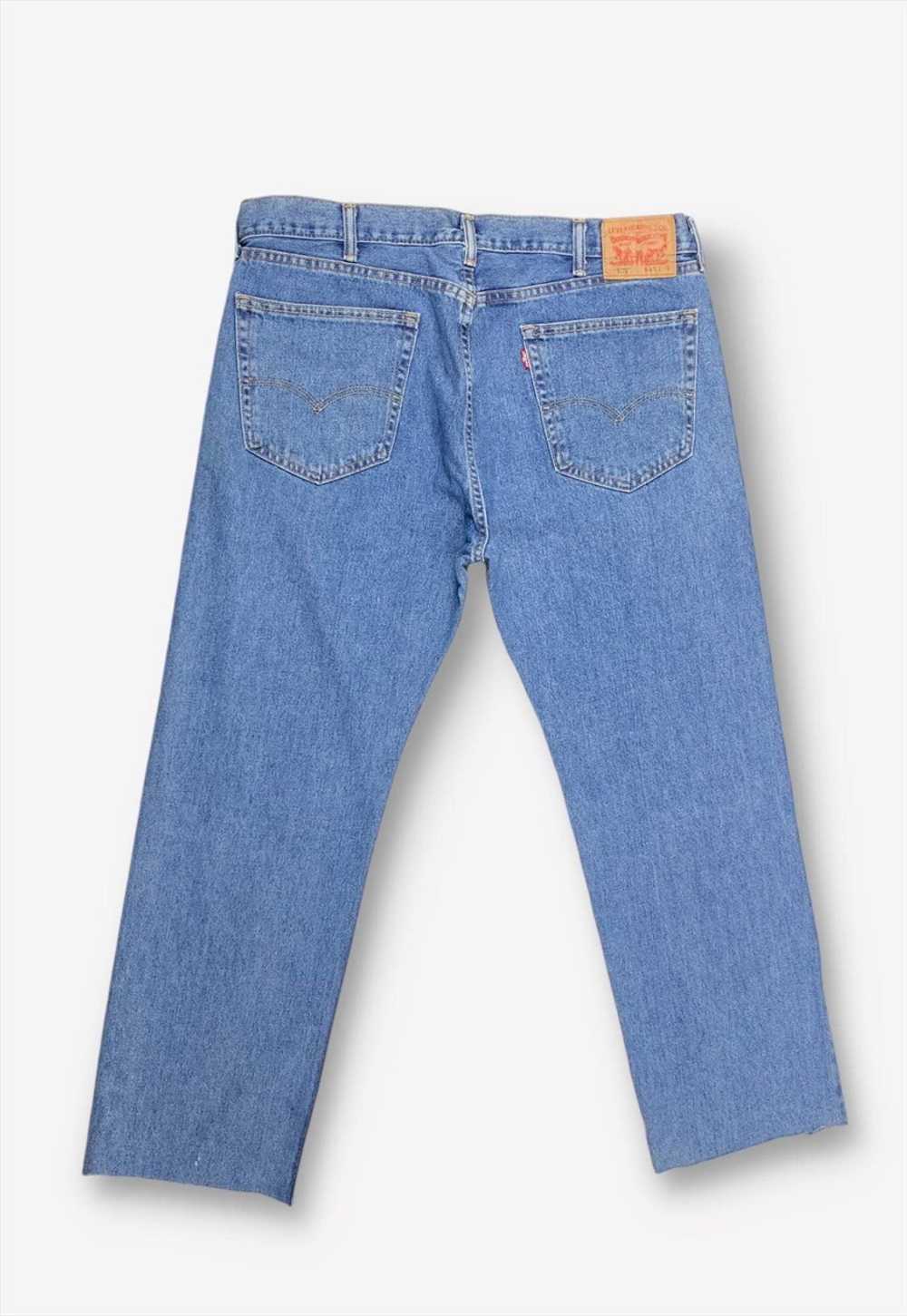 Vintage Levis 505 Raw Hem Straight Jeans W38 L29 … - image 2