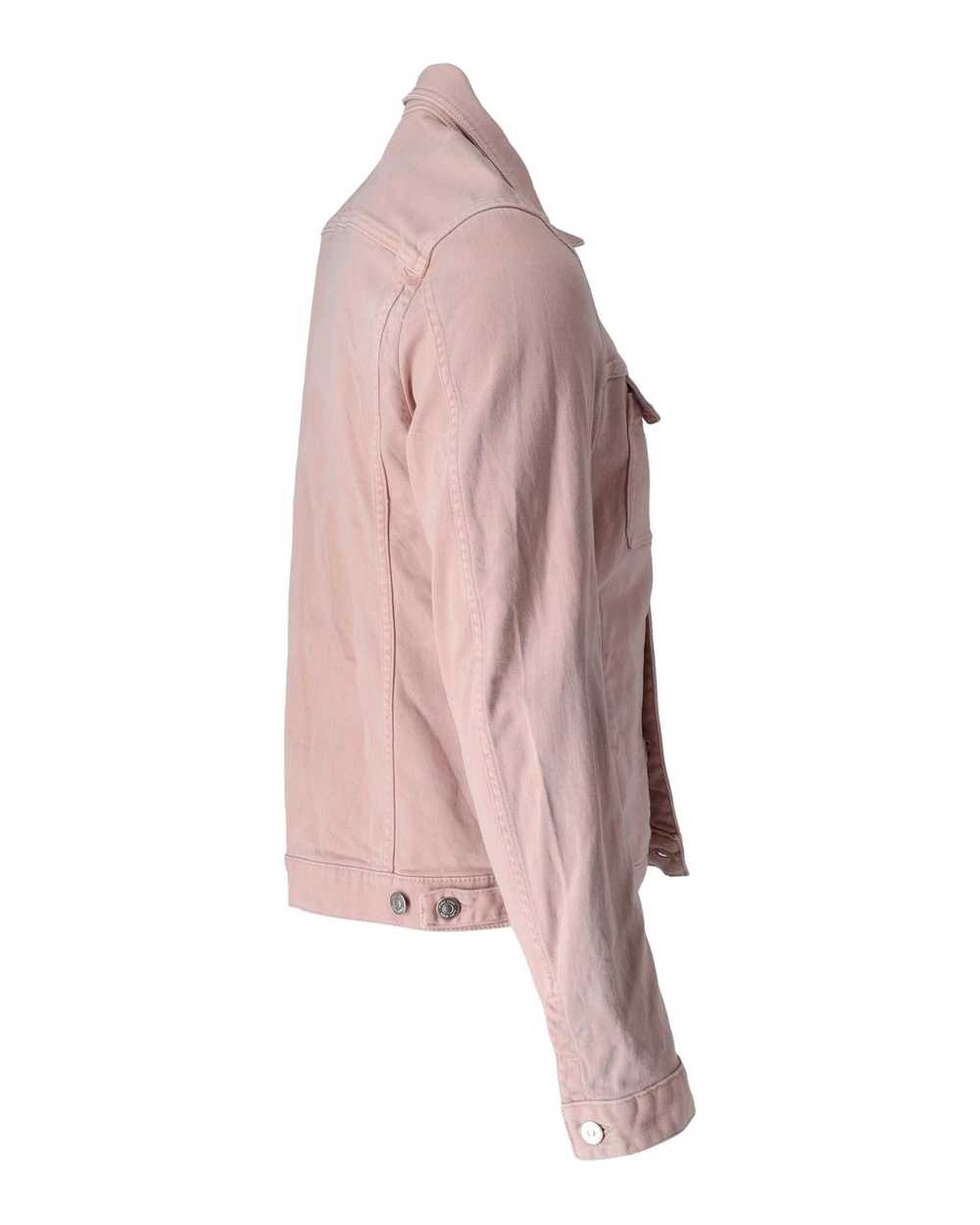 Hugo Boss Buttoned Denim Jacket in Flattering Pin… - image 2