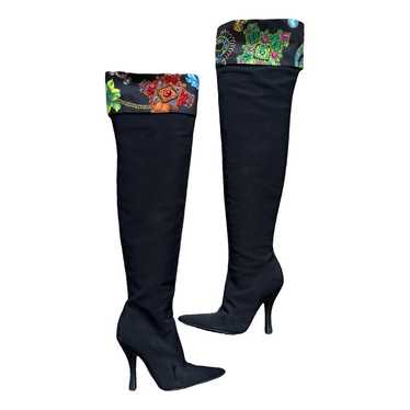 Versace Cloth boots