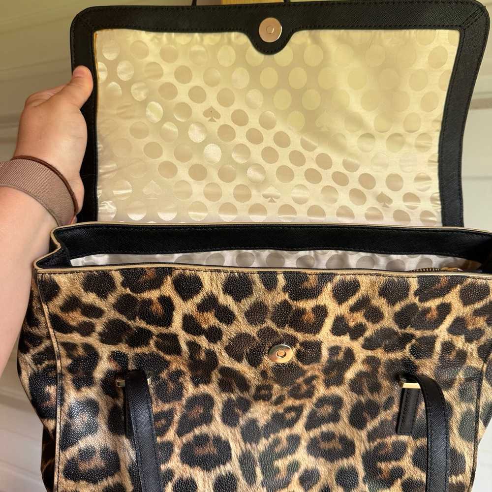 Kate Spade leopard Handbag - image 4