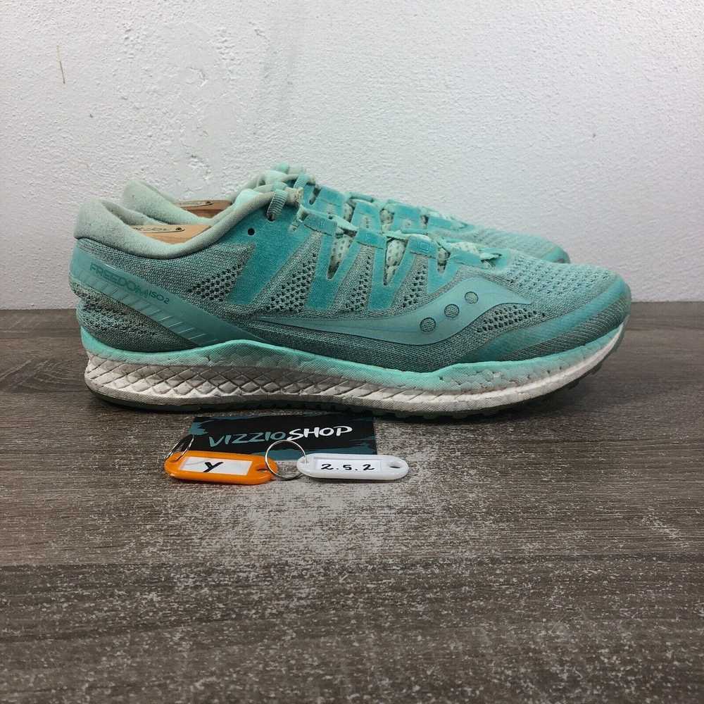 Saucony Saucony Freedom ISO 2 Aqua Teal Blue Men'… - image 8