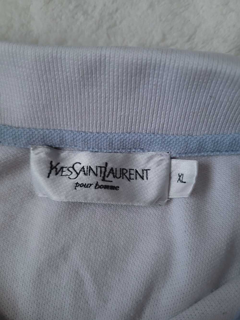 Yves Saint Laurent Yvessaintlaurent white polo - image 4