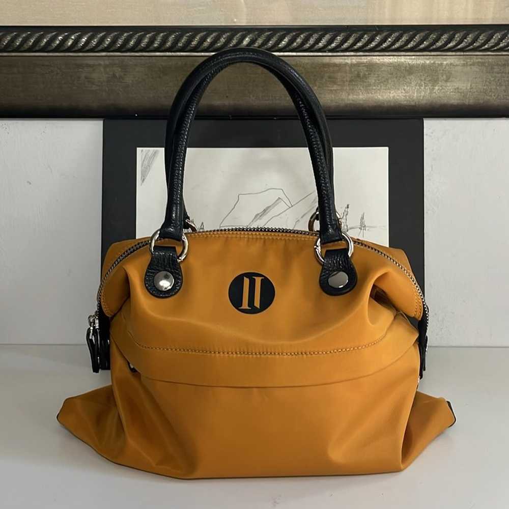 Italian Idea Convertible Nylon Yellow Bag - image 1