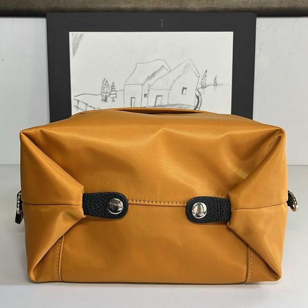 Italian Idea Convertible Nylon Yellow Bag - image 9