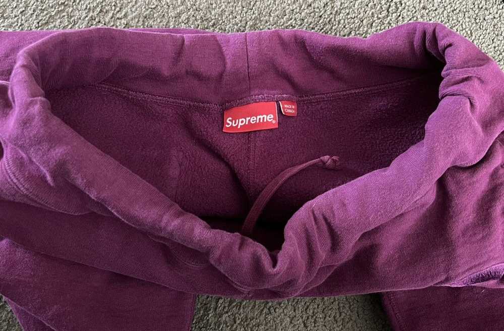 Supreme Supreme Tonal S Logo Sweatpant Plum purple - image 4