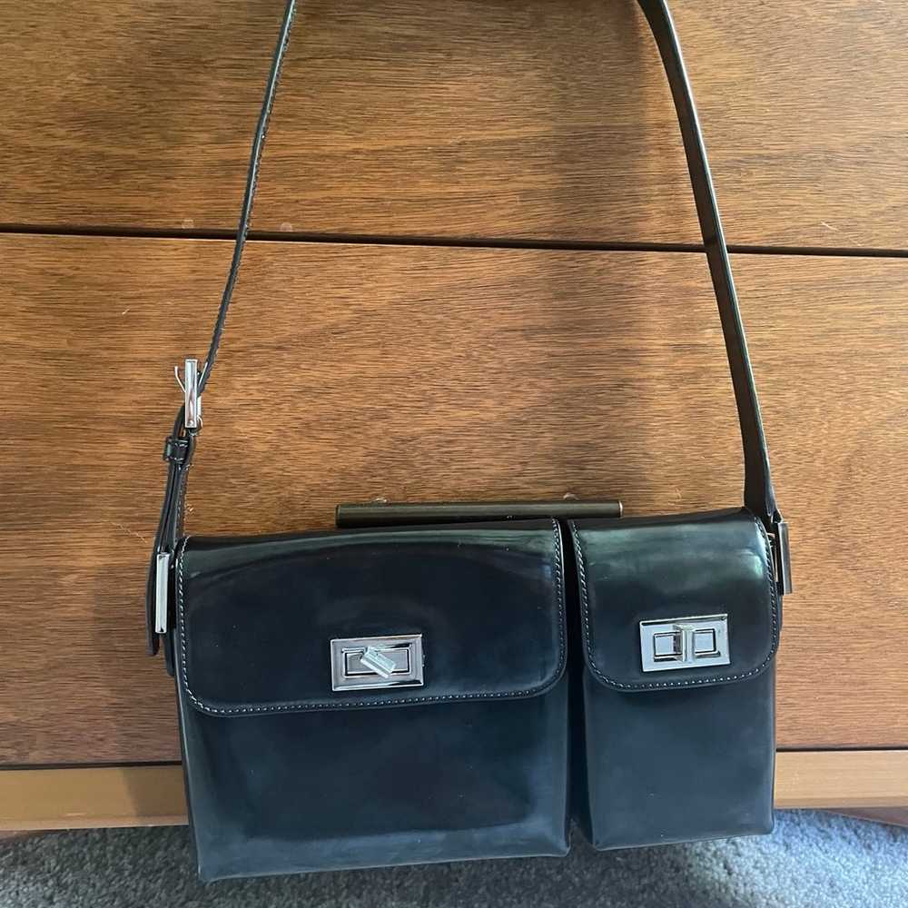 by far Billy Patent Leather Small Shoulder Bag - image 2