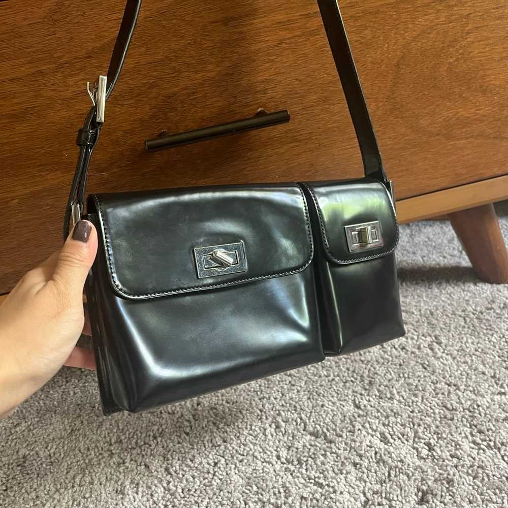 by far Billy Patent Leather Small Shoulder Bag - image 3