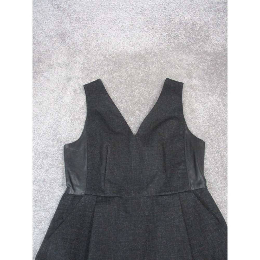 Madewell Madewell A-Line Dress Womens 6 Black Sle… - image 2