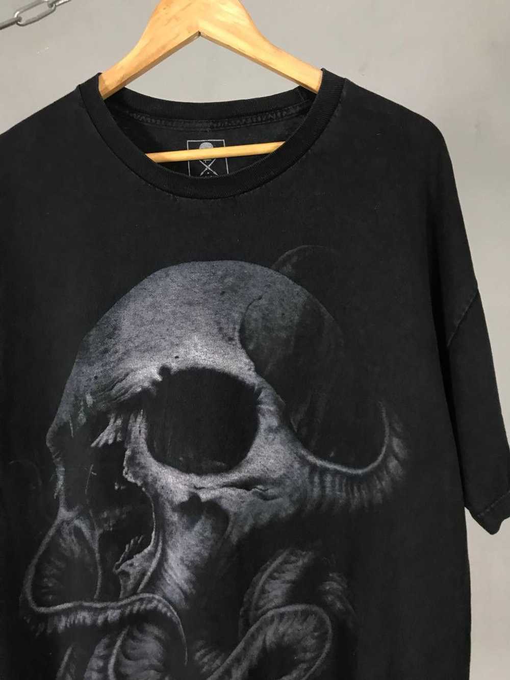 Rock T Shirt × Skulls × Vintage Skull art streetw… - image 2