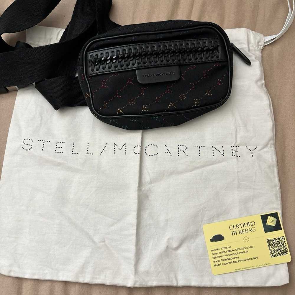 Stella McCartney Logo Belt Bag Printed Nylon Mini - image 3