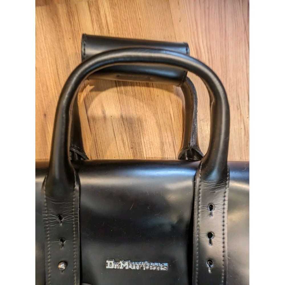 Dr Martens black leather backpack rucksack kiev b… - image 4