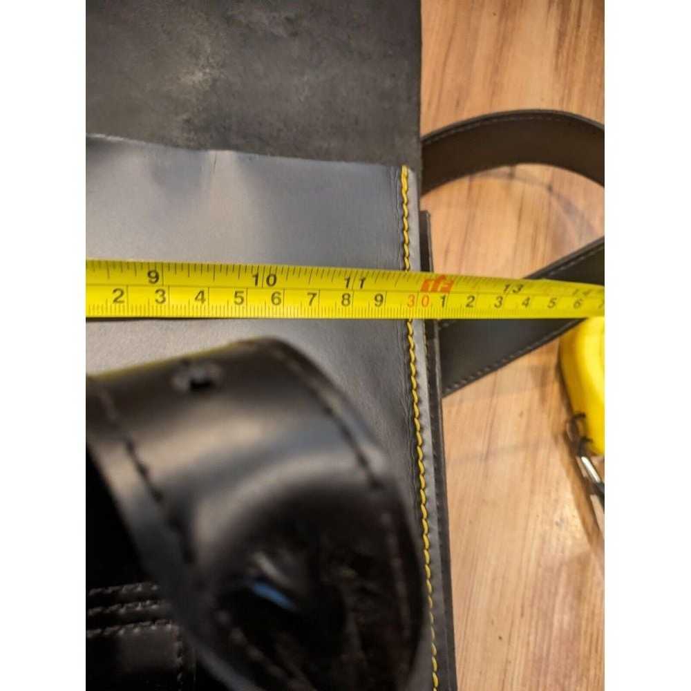 Dr Martens black leather backpack rucksack kiev b… - image 6