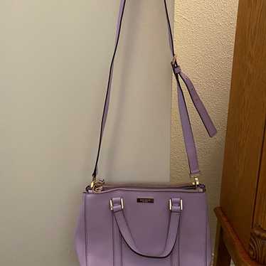 lavender kate spade crossbody purse - image 1