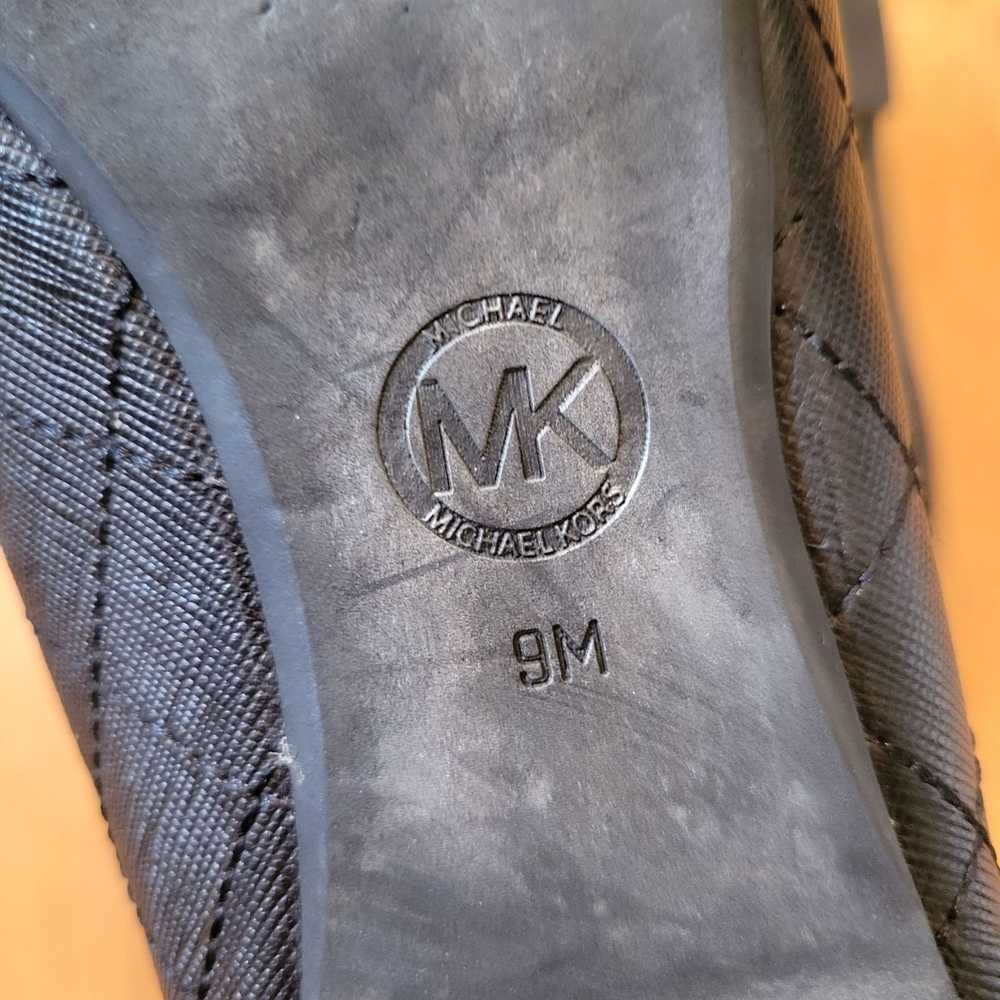 Michael Kors Michael Kors 9M Black Leather Loafer… - image 4