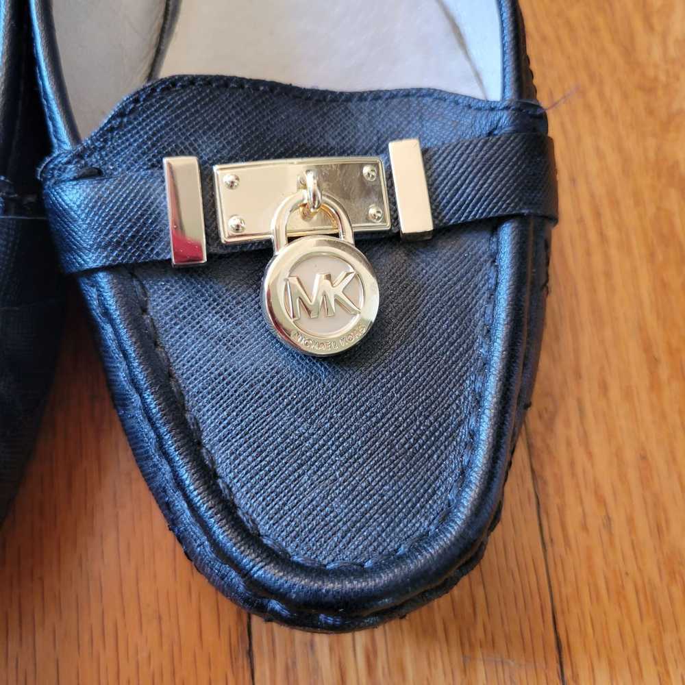 Michael Kors Michael Kors 9M Black Leather Loafer… - image 9