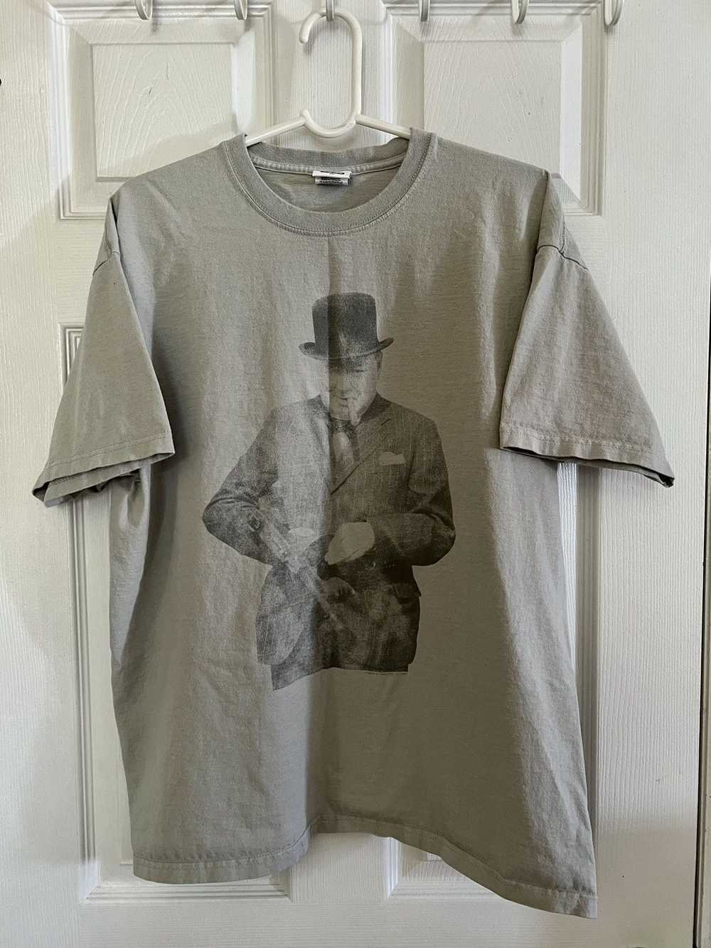 Streetwear × Vintage Vintage Winston Churchill t-… - image 1