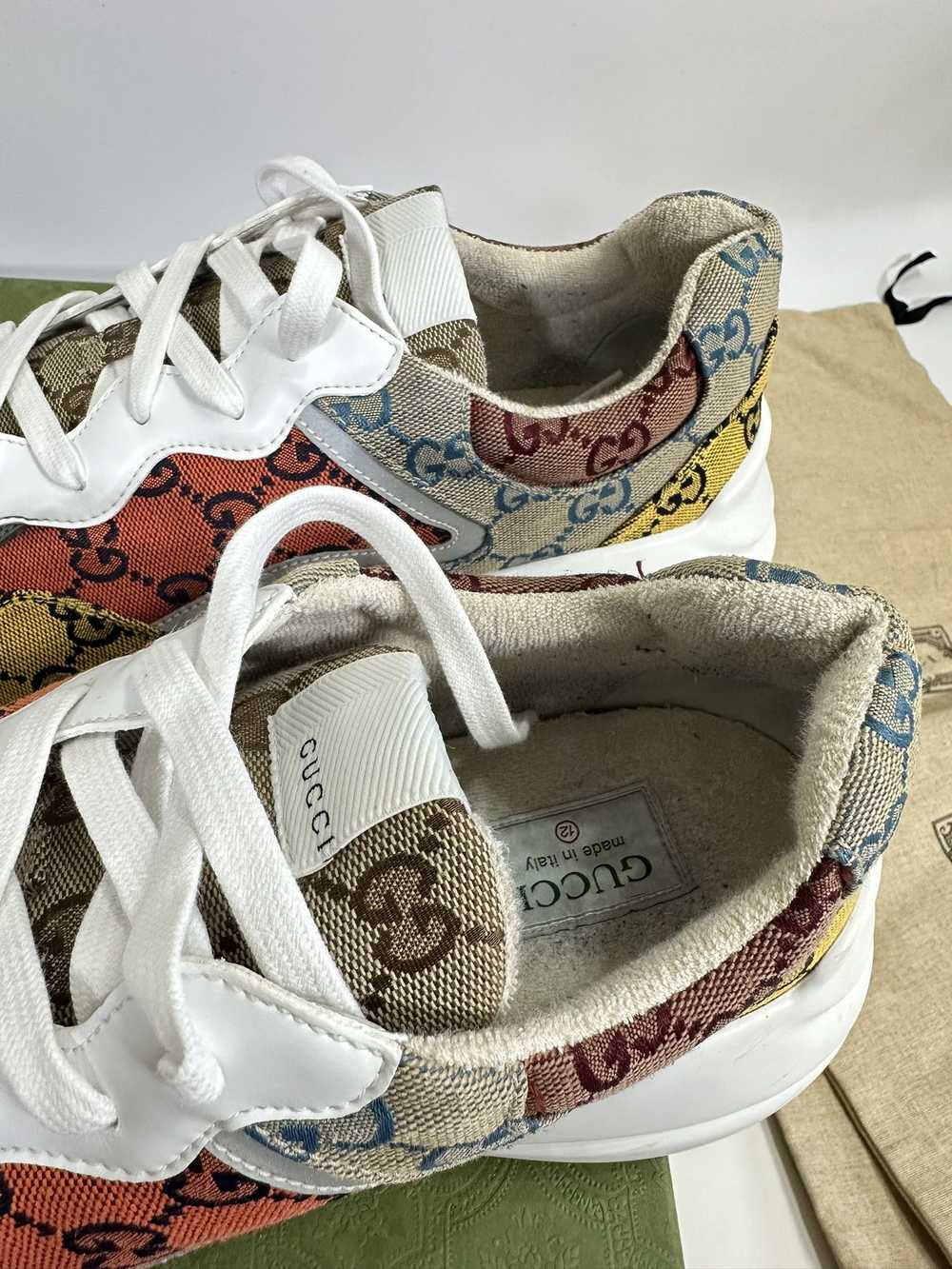 Gucci Gucci Rhyton Shoes Multicolor Monogram Chun… - image 12