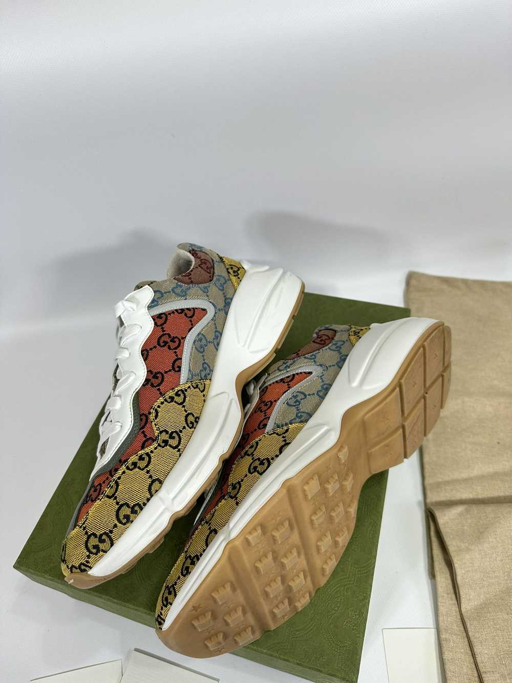 Gucci Gucci Rhyton Shoes Multicolor Monogram Chun… - image 6