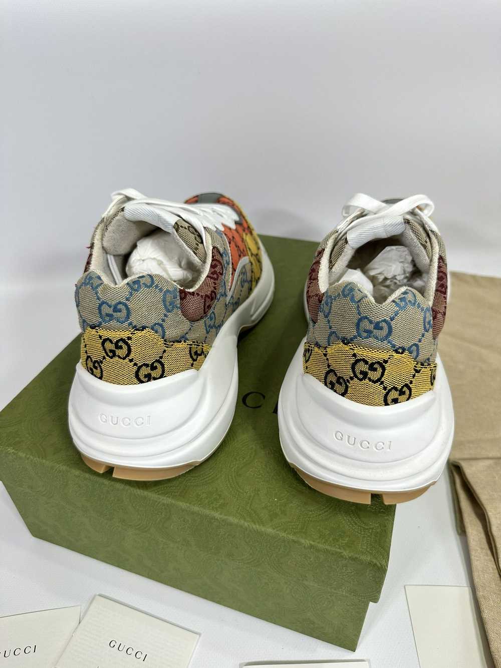 Gucci Gucci Rhyton Shoes Multicolor Monogram Chun… - image 8