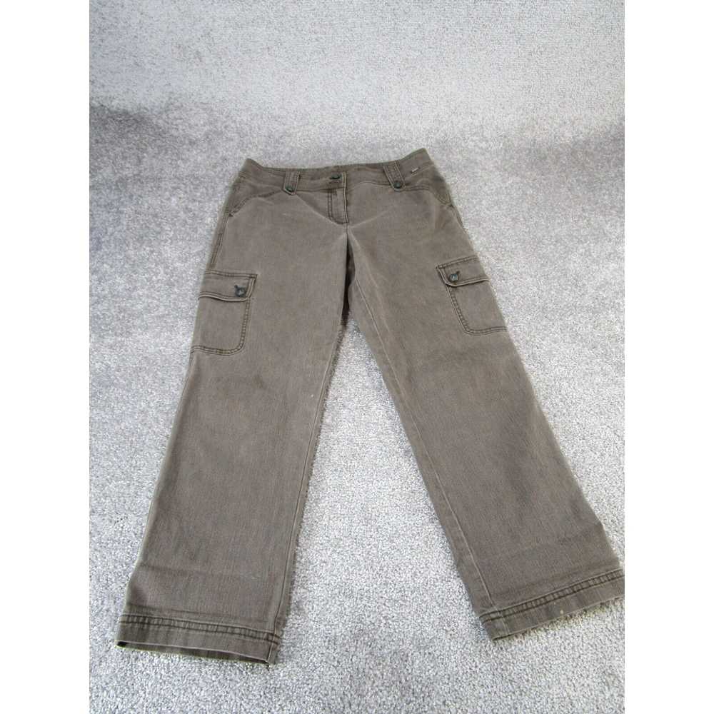Vintage St. John Jeans Womens 8 Gray Denim Slim C… - image 1