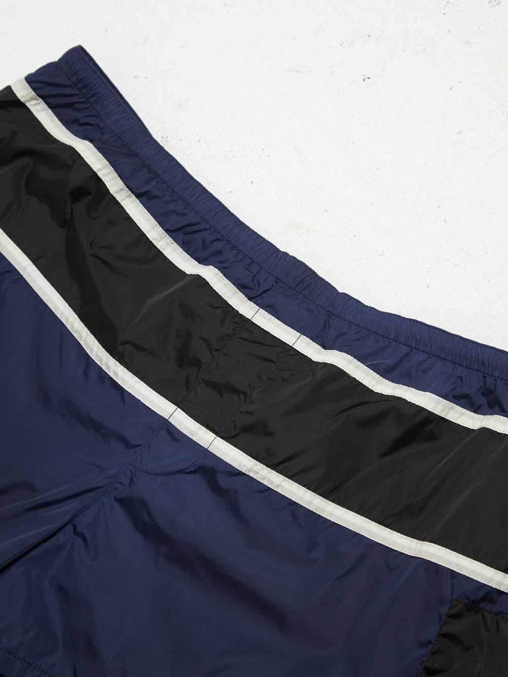 Prada Black And Blue Perforation Lining Shorts - image 3