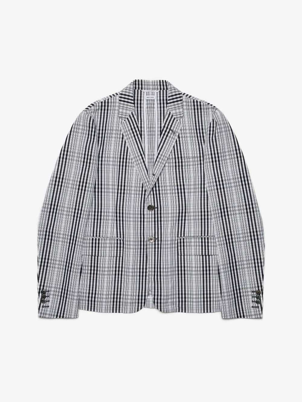 Thom Browne Checked Black And White Suit Blazer J… - image 1