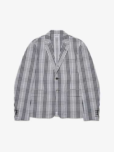 Thom Browne Checked Black And White Suit Blazer J… - image 1