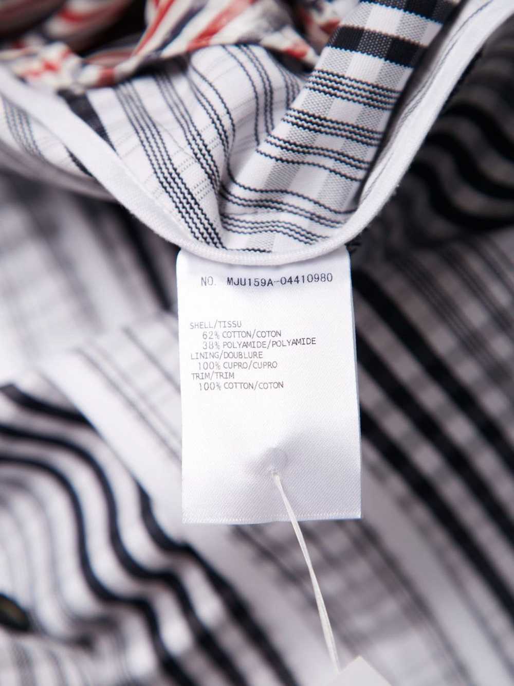 Thom Browne Checked Black And White Suit Blazer J… - image 5