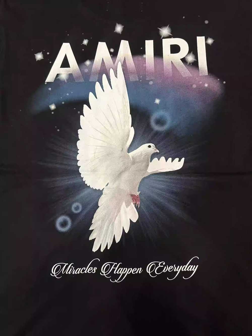 Amiri Amiri dove of peace print short-sleeved T-s… - image 4