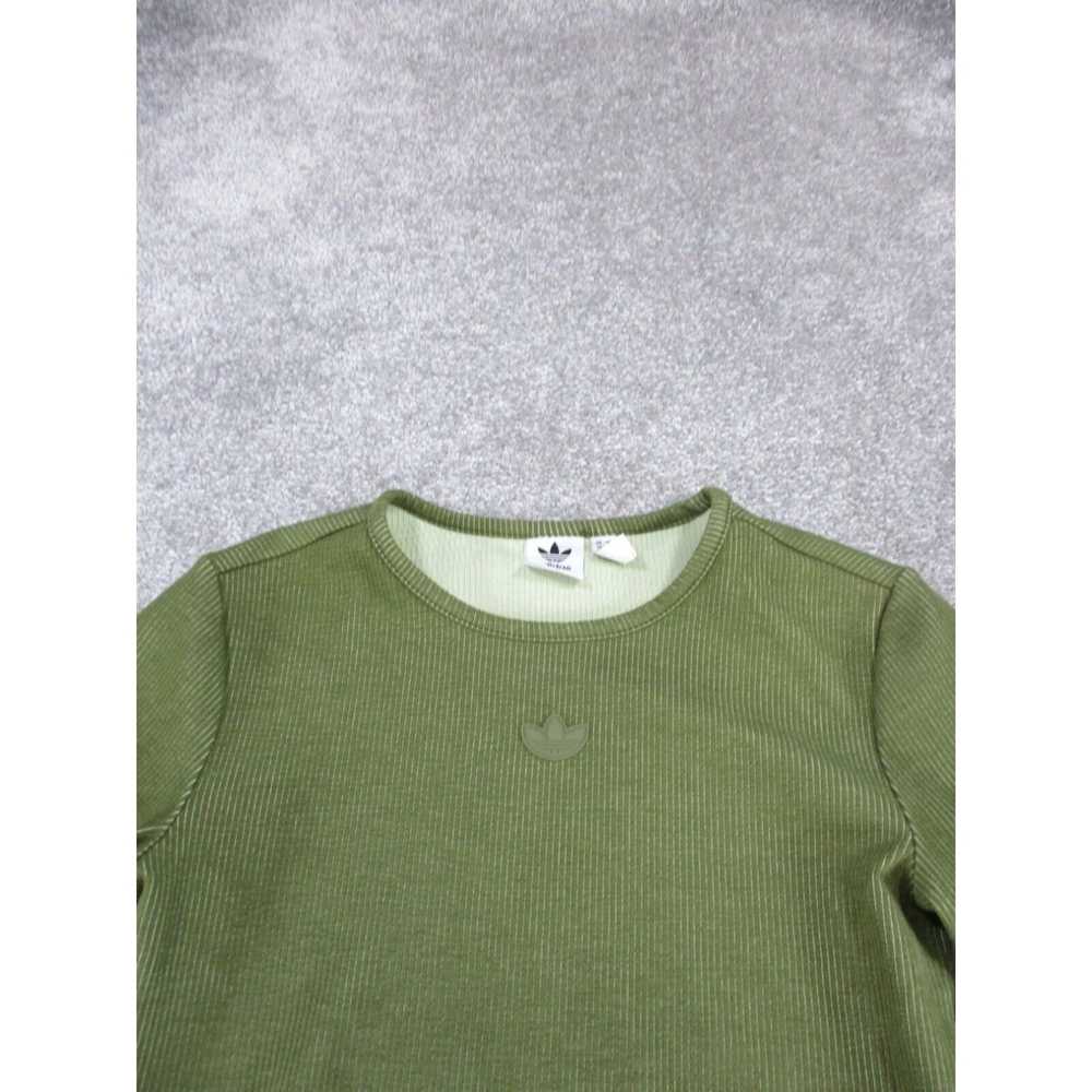 Adidas Adidas Sweatshirt Womens Small Olive Green… - image 2