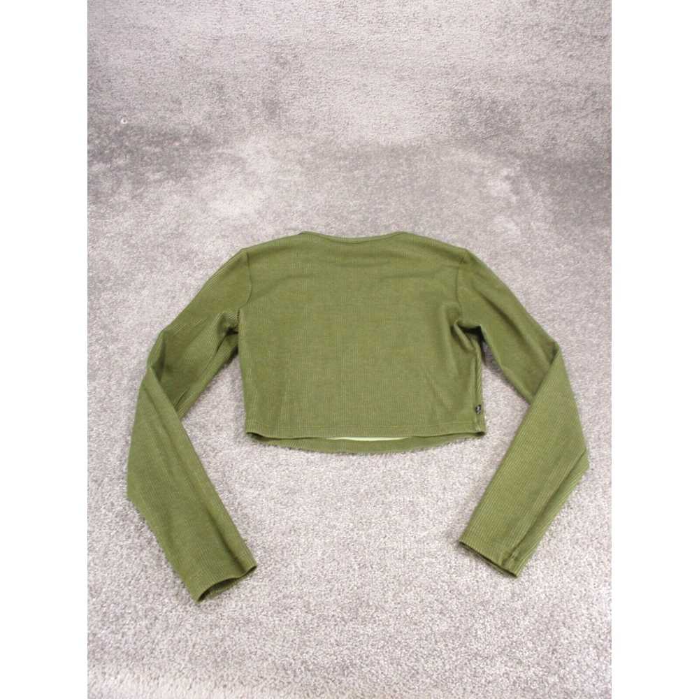 Adidas Adidas Sweatshirt Womens Small Olive Green… - image 3