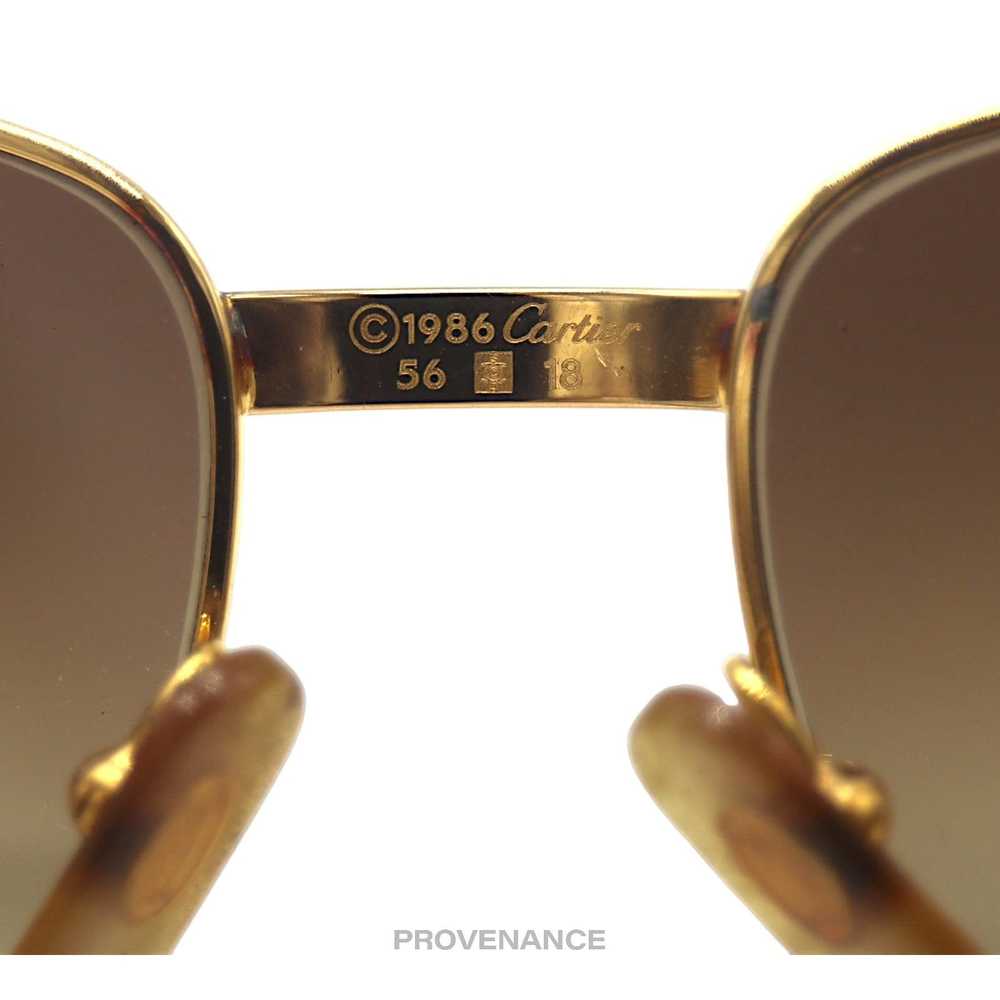 Cartier 🔴 Cartier Romance Louis Sunglasses (Drak… - image 6