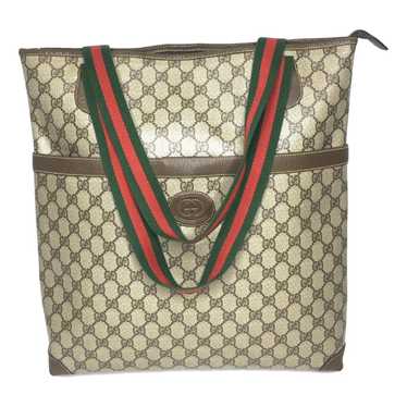 Gucci Ophidia patent leather tote