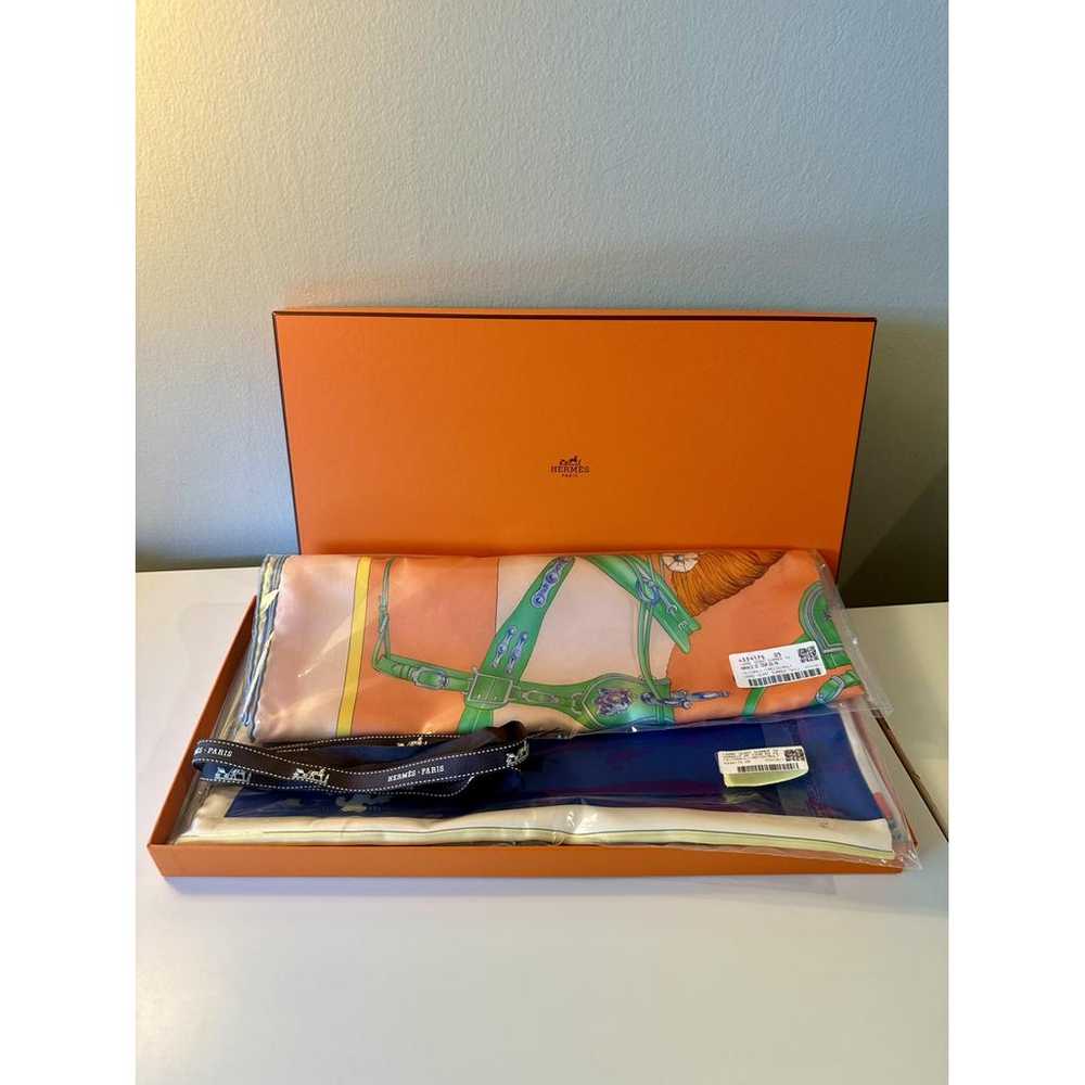 Hermès Silk scarf - image 10