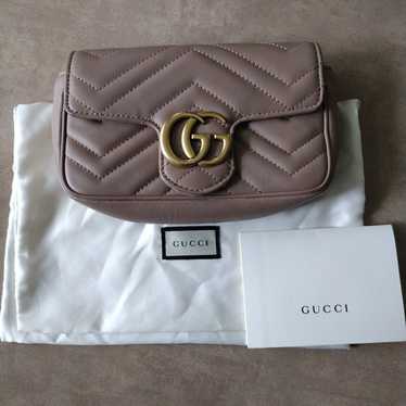 Gucci Marmont Supermini Dusty Pink