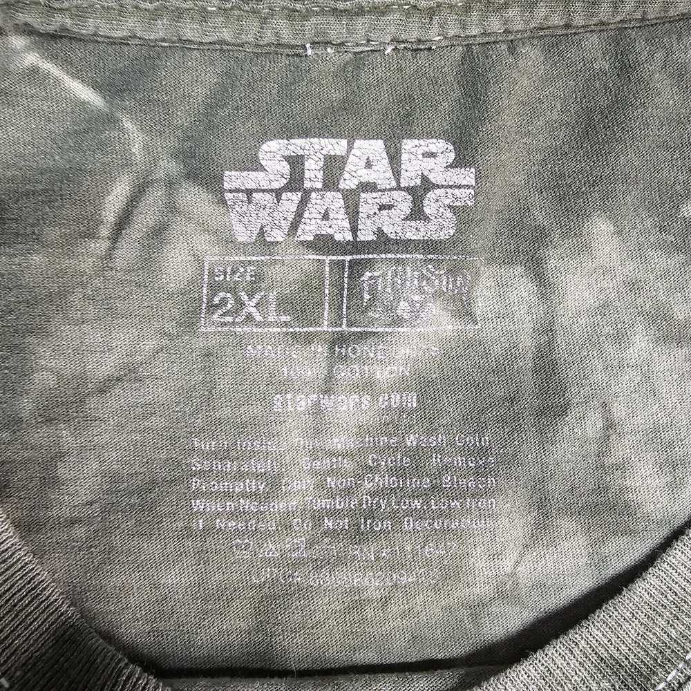Movie Star Wars Yoda Shirt Mens XXL Green Tie-Dye… - image 5