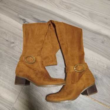 Naturalizer suede knee high boots