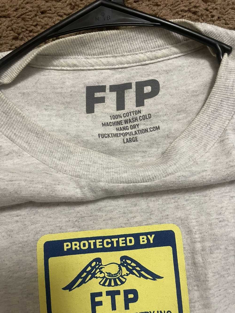 Fuck The Population FTP 1800 Fuck Off Tee - image 3