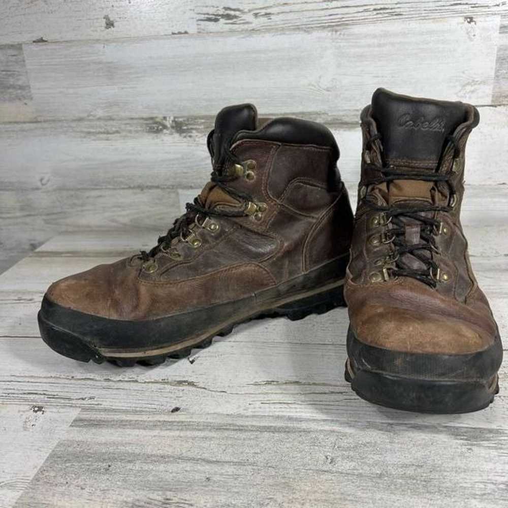 Cabela Mens Gore Tex Rimrock Mid Hiking Boots Bro… - image 5