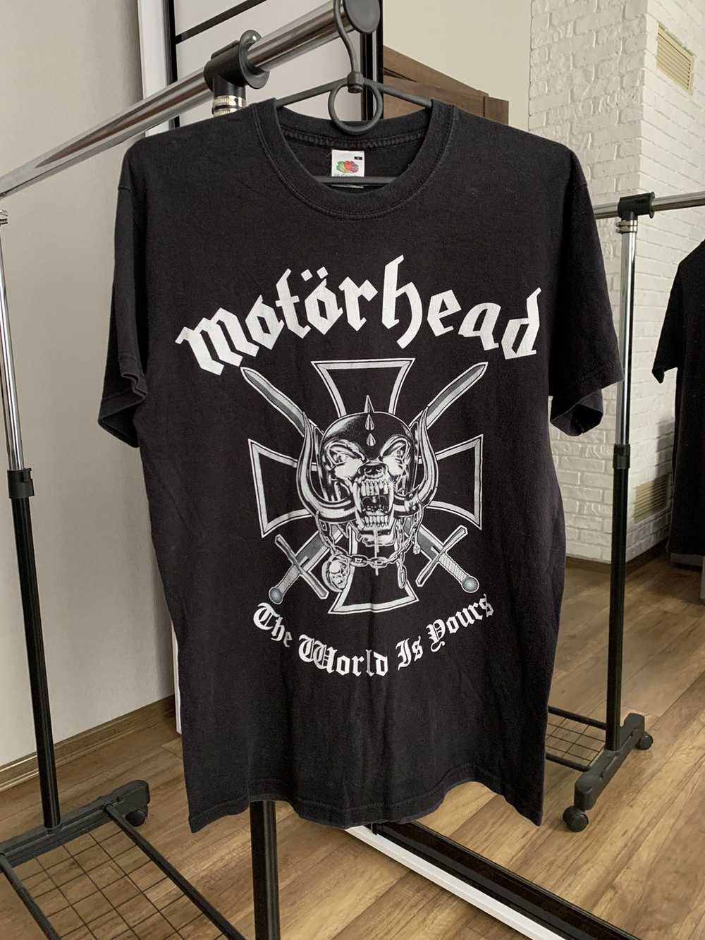 Band Tees × Rock T Shirt × Vintage Motorhead Worl… - image 1