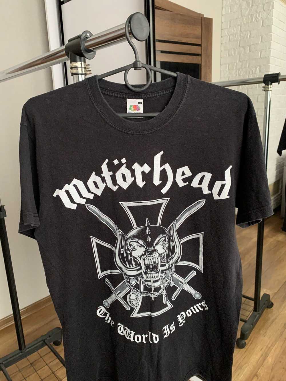 Band Tees × Rock T Shirt × Vintage Motorhead Worl… - image 3