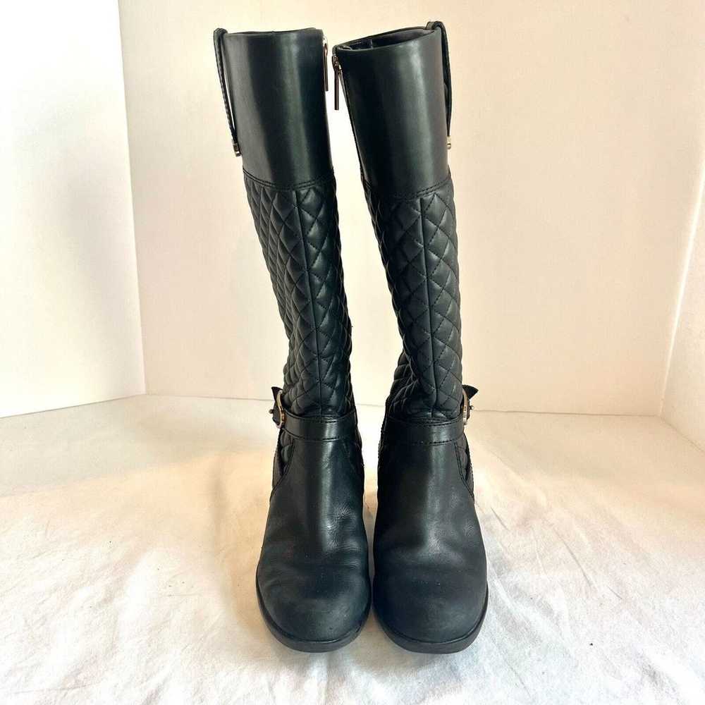 Bandolino Blushe Black Zipper Tall Boots Womens S… - image 6