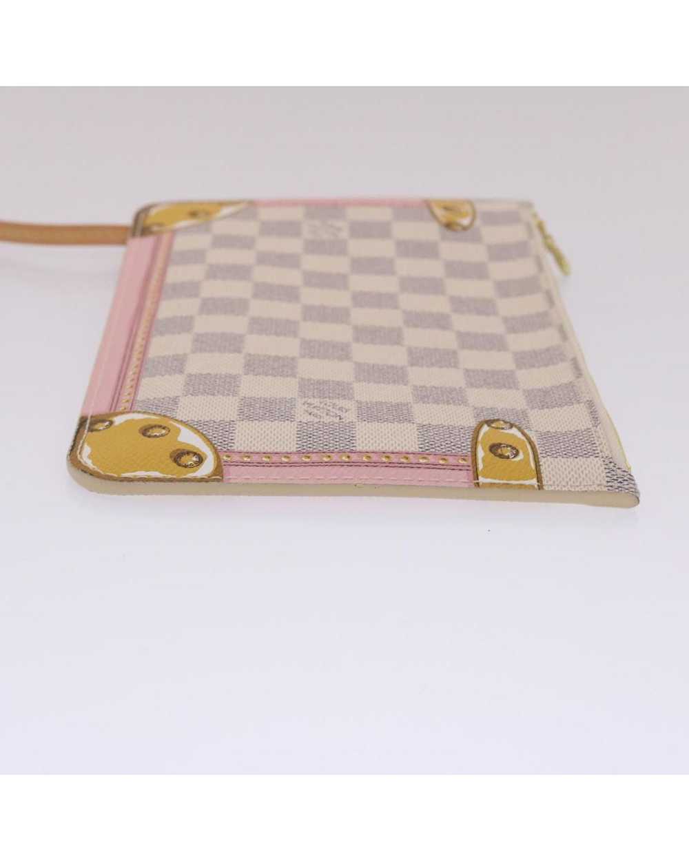 Louis Vuitton Damier Azur Canvas Pouch Trunk Coll… - image 3